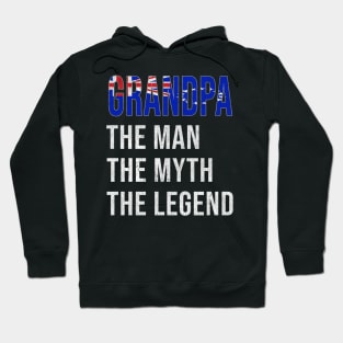 Grand Father Cook Islander Grandpa The Man The Myth The Legend - Gift for Cook Islander Dad With Roots From  Cook Islands Hoodie